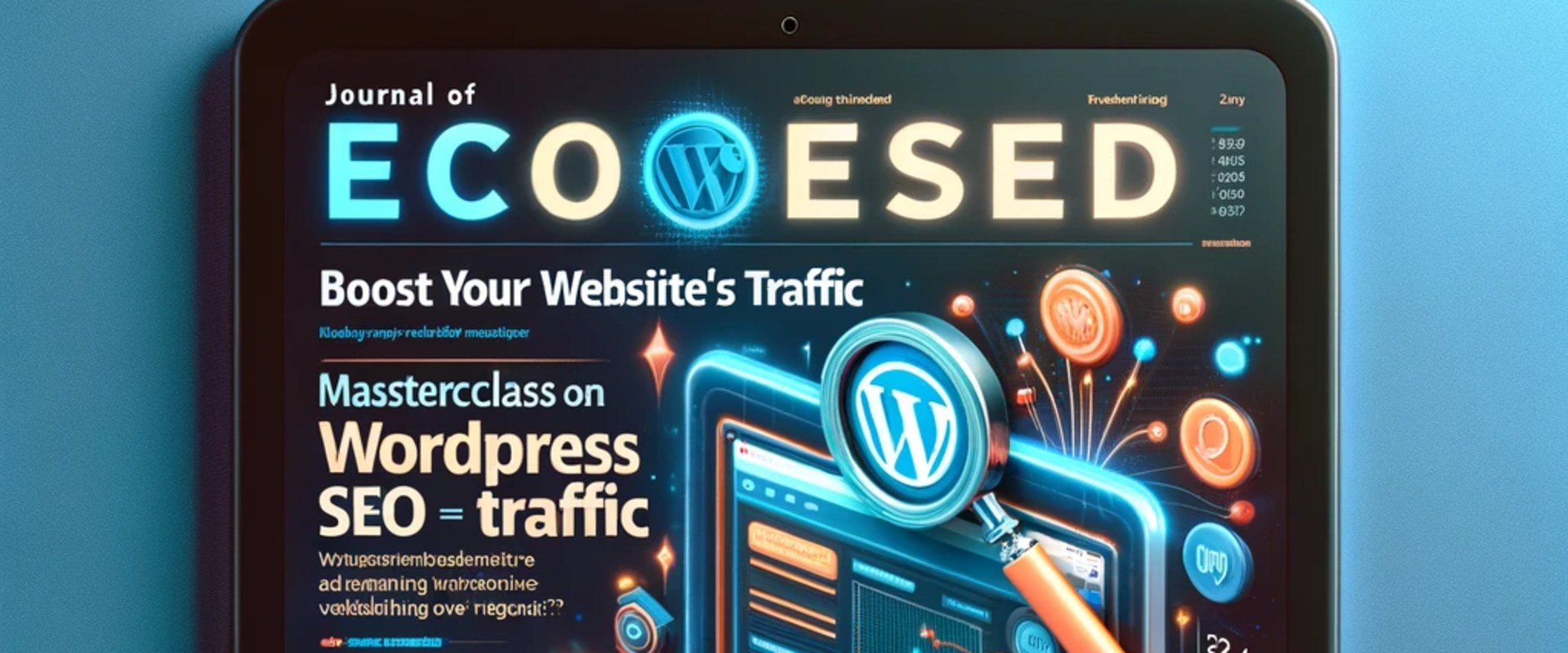Boost Your Website's Traffic: Journal of EconEd's Masterclass on WordPress SEO